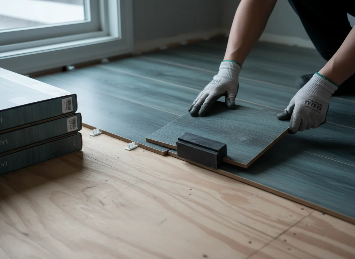 Luxury Vinyl Plank Installation company in Cotton, MN